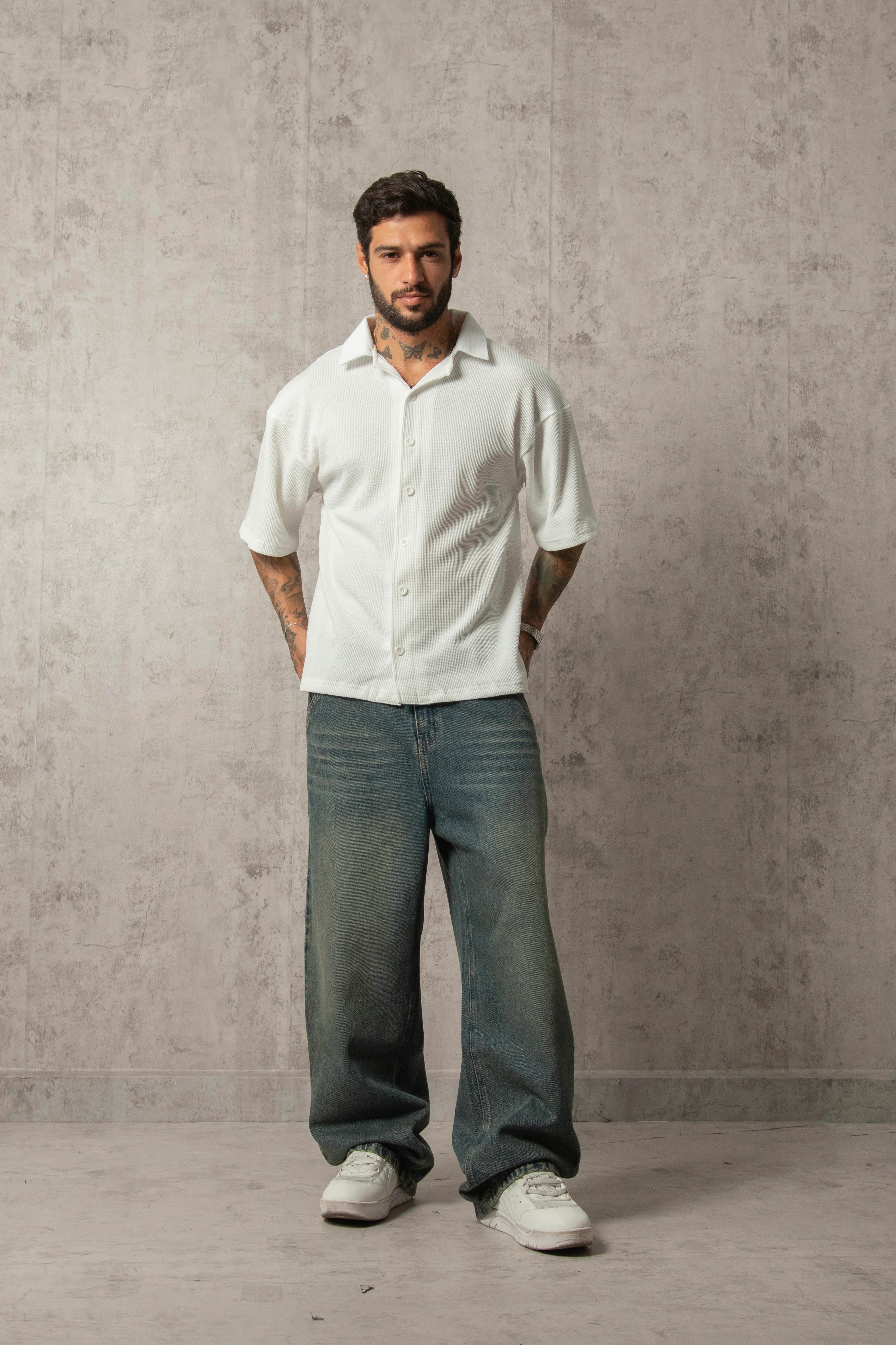 CAMISA WAFFLE HUESO - Image 4