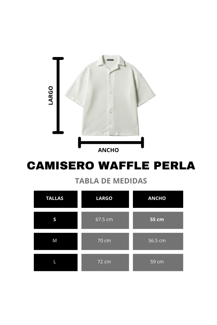 CAMISA WAFFLE HUESO - Image 6