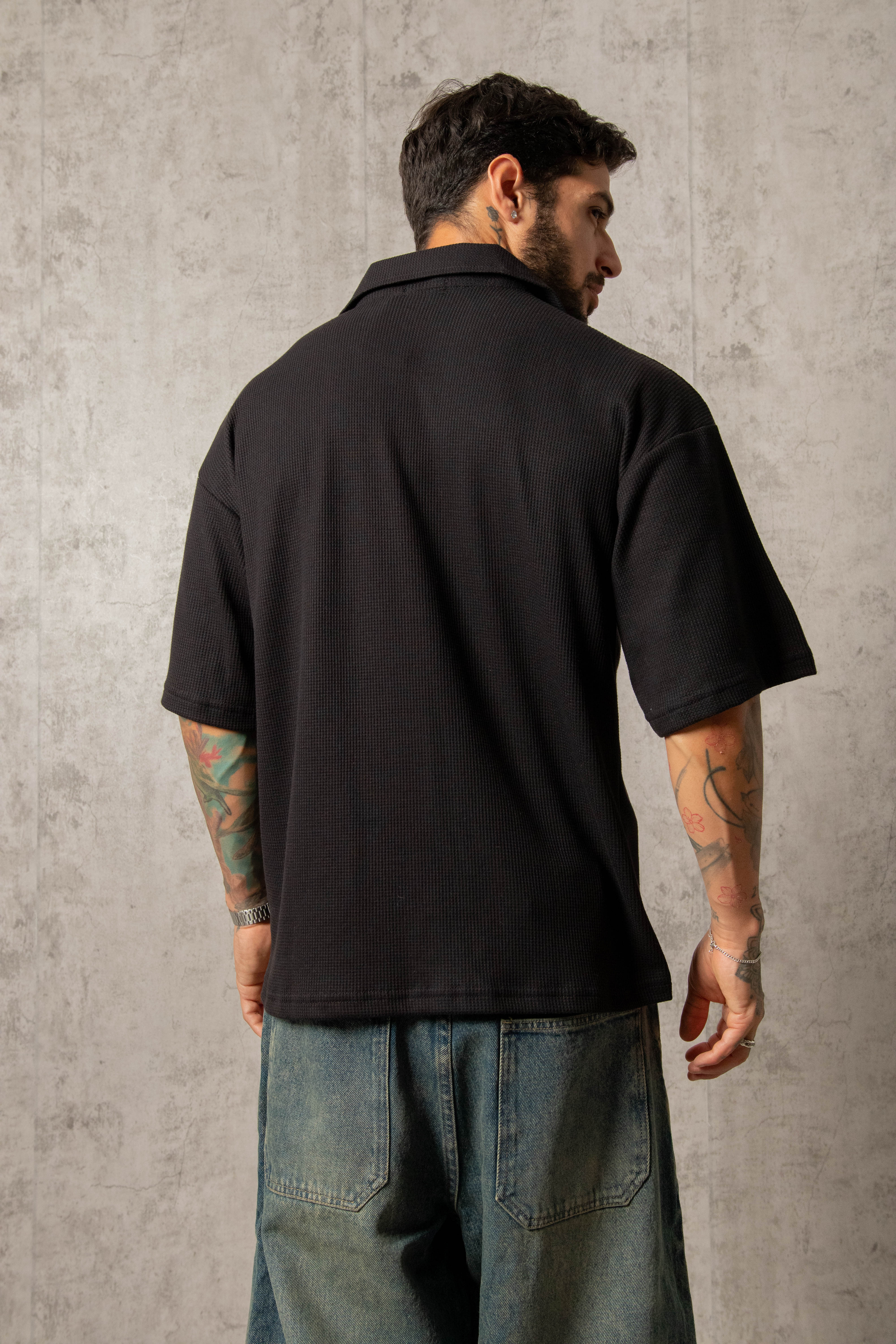 CAMISA WAFFLE NEGRO - Image 5