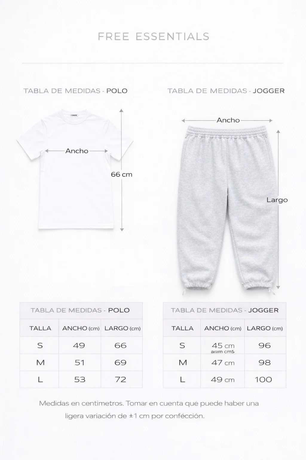 COMBO JOGGER + 2 POLOS SLIM FIT 100 - Image 9