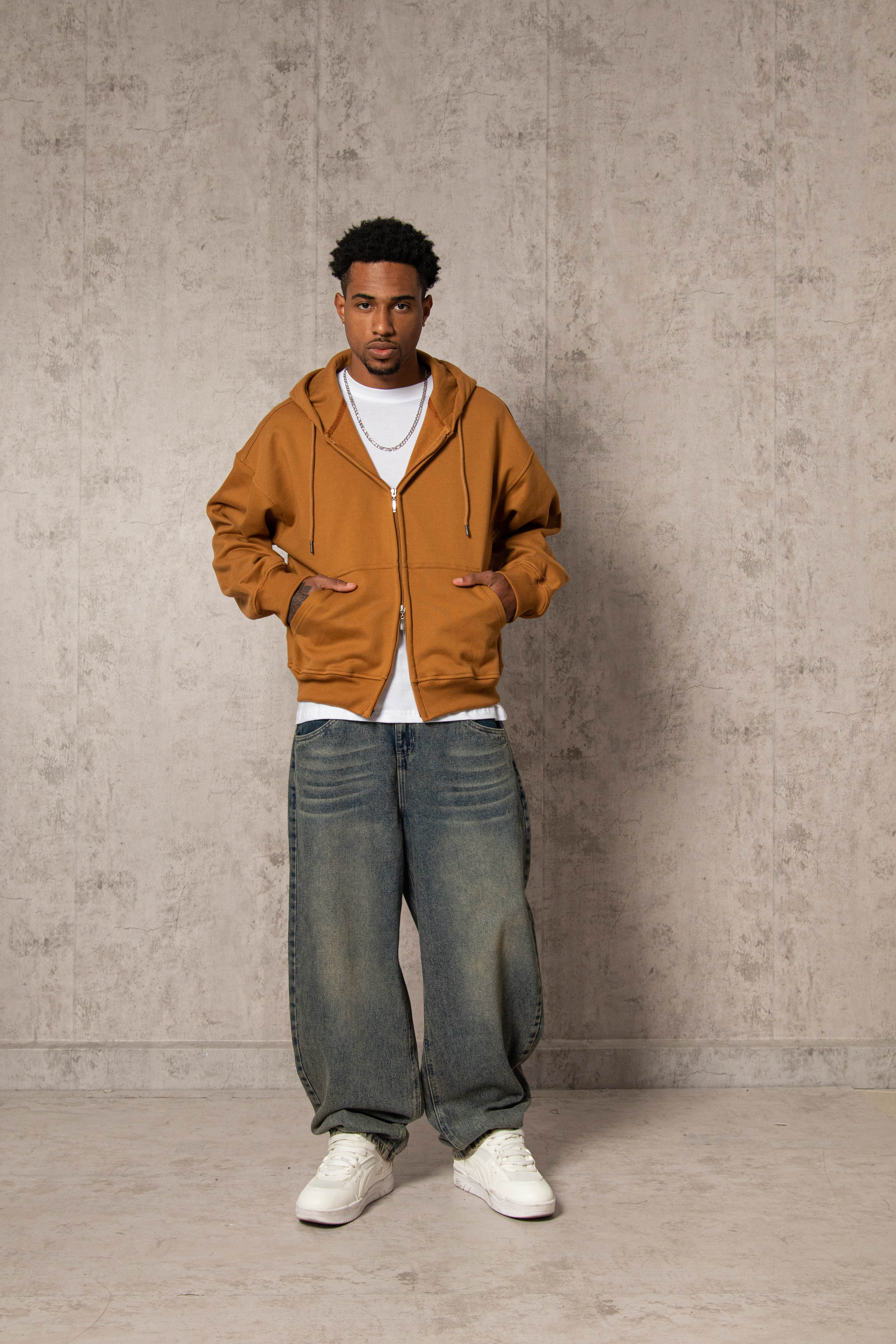 ZIP HODDIE 2.0 CAMELLO - Image 3