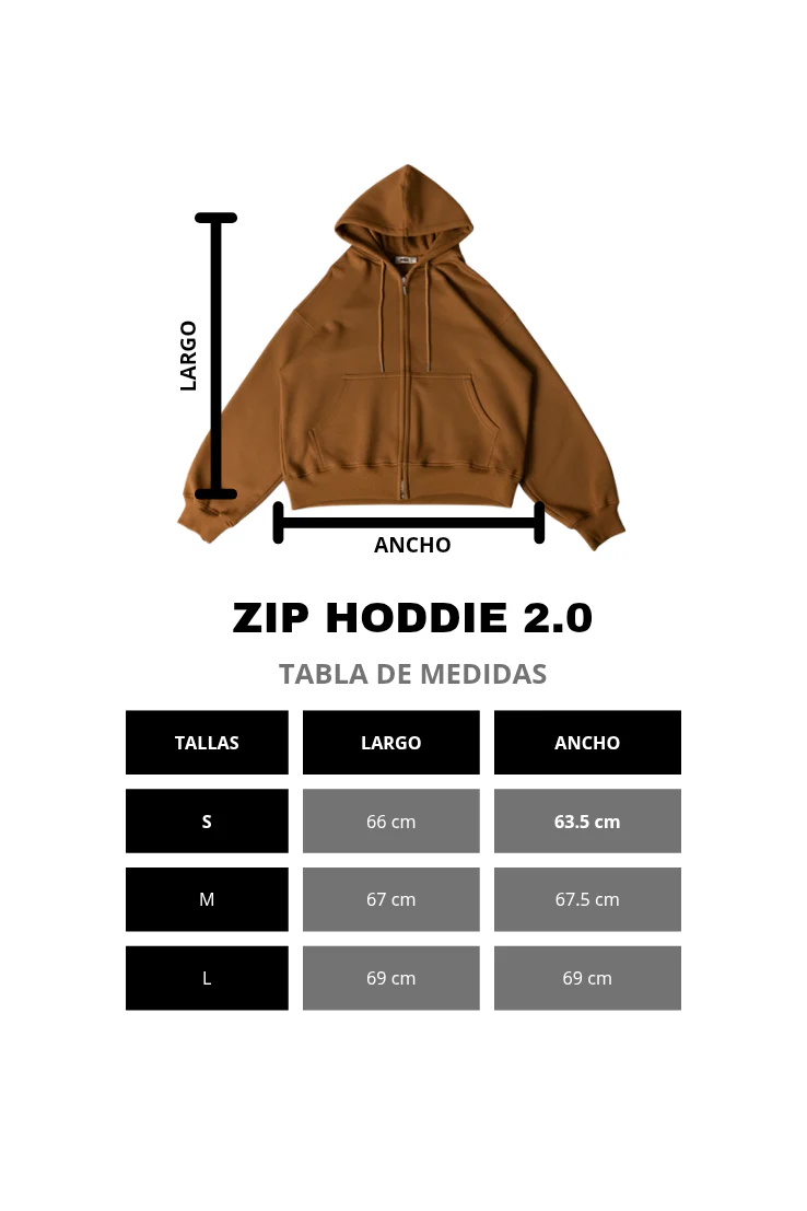 ZIP HODDIE 2.0 CAMELLO - Image 6