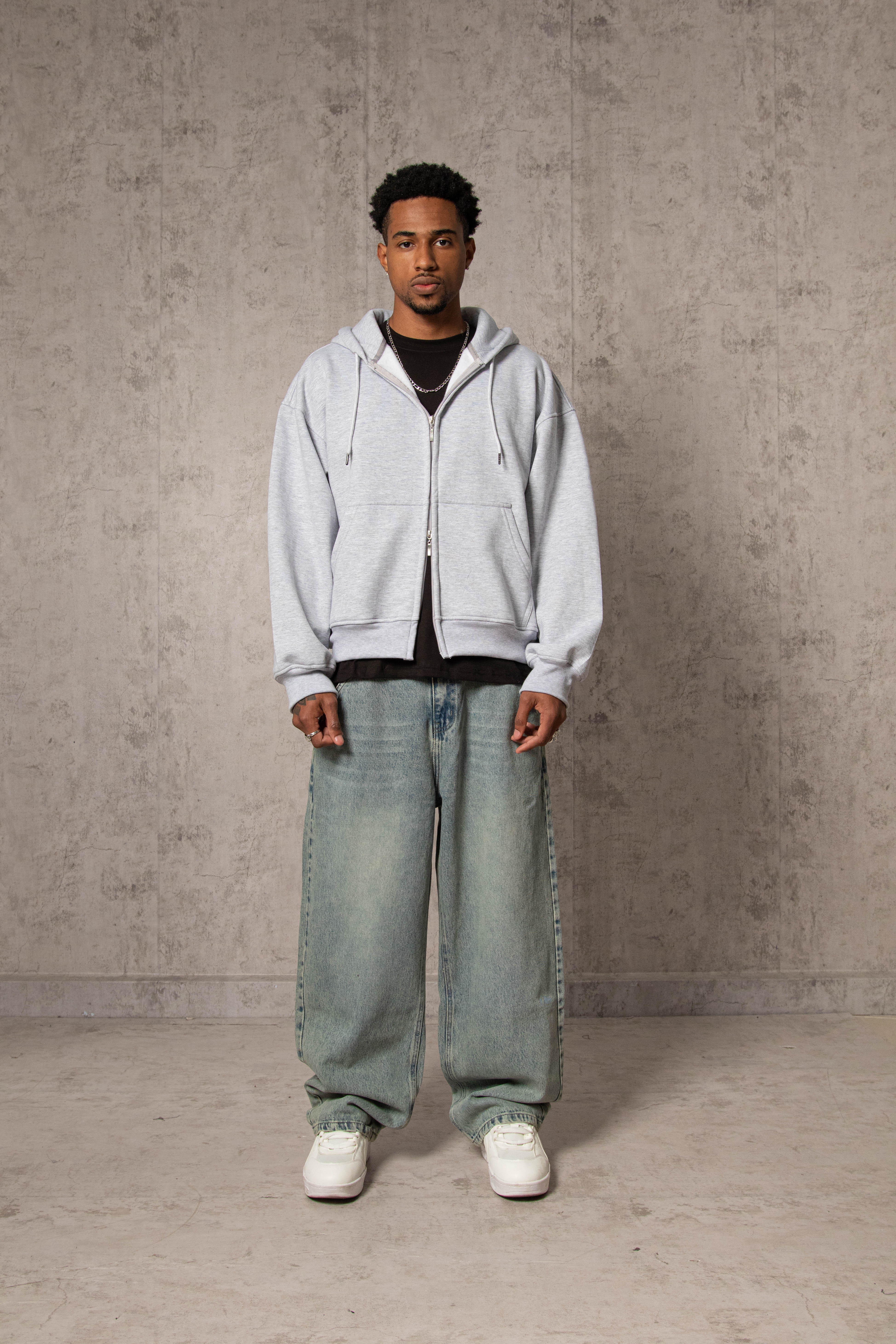 ZIP HODDIE 2.0 MELANGE - Image 3