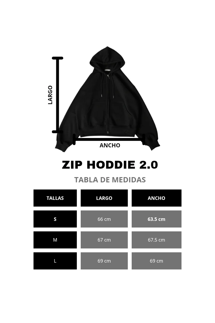 ZIP HODDIE 2.0 NEGRO - Image 6