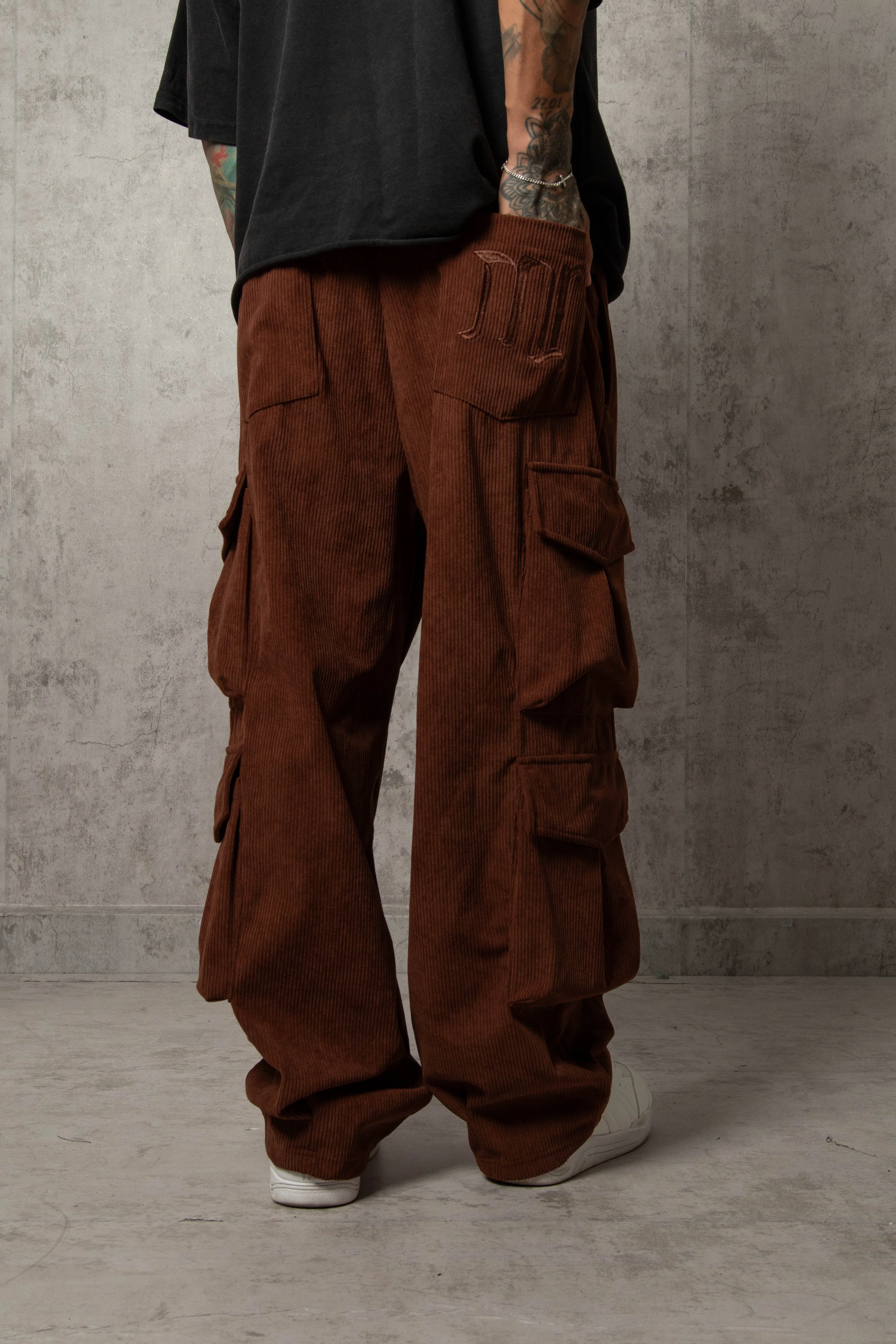 JOGGER CARGO CORDUROY MARRÓN - Image 4