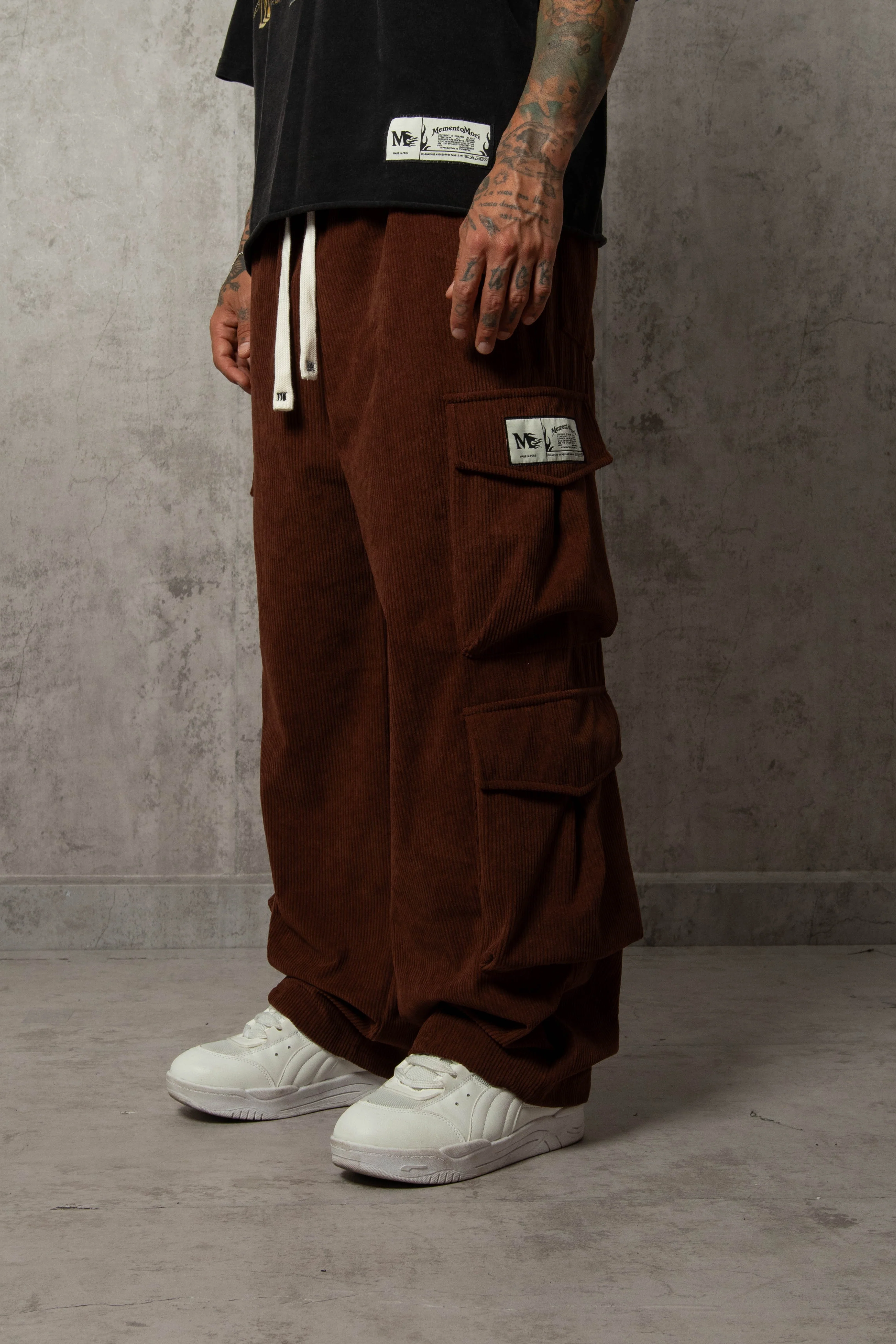 JOGGER CARGO CORDUROY MARRÓN - Image 5