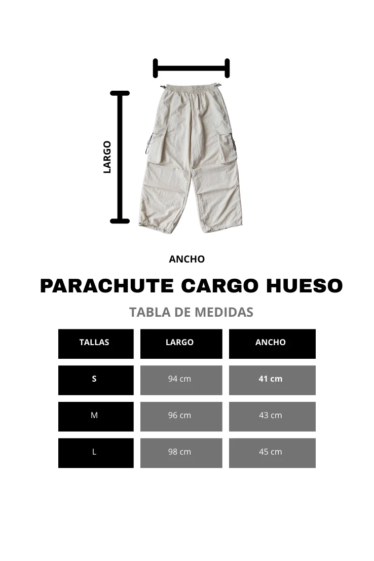 PARACHUTE CARGO HUESO - Image 6