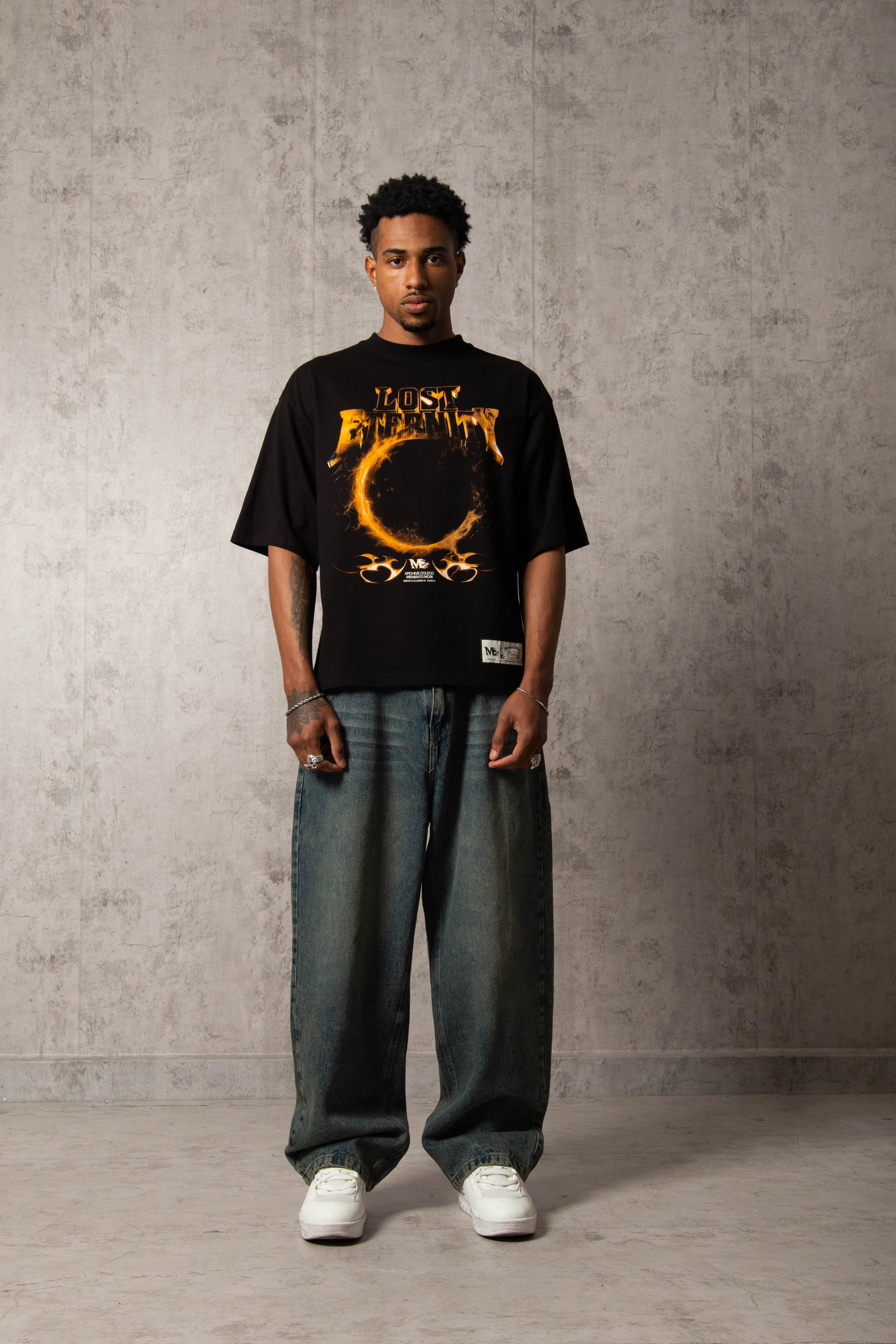 POLO MURCIÉLAGO LOST ETERNITY NEGRO - Image 5