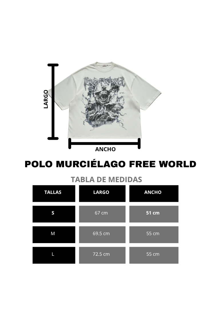POLO MURCIÉLAGO FREE WORLD PERLA - Image 7