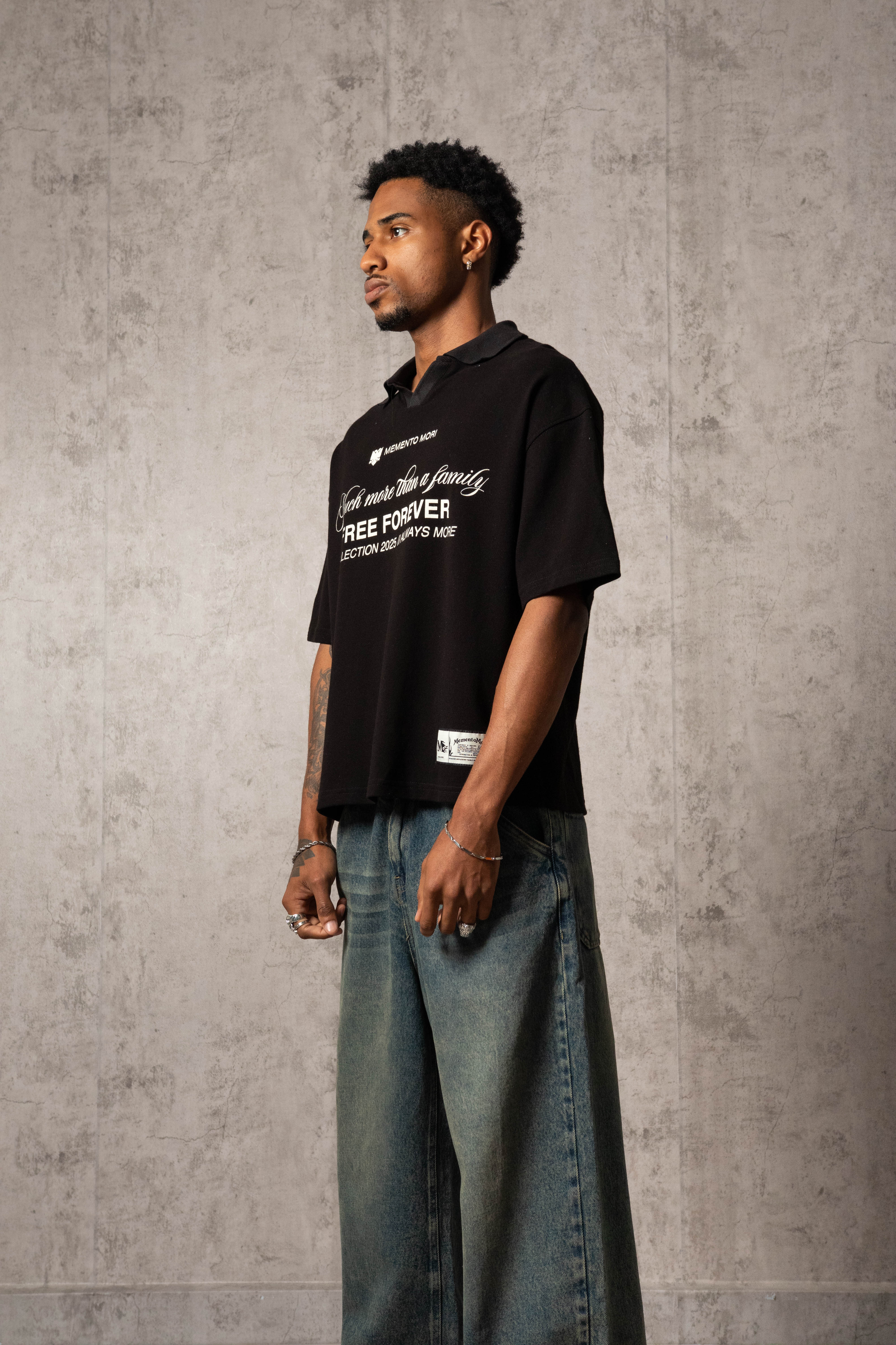 POLO PIQUÉ FREE FOREVER NEGRO - Image 4