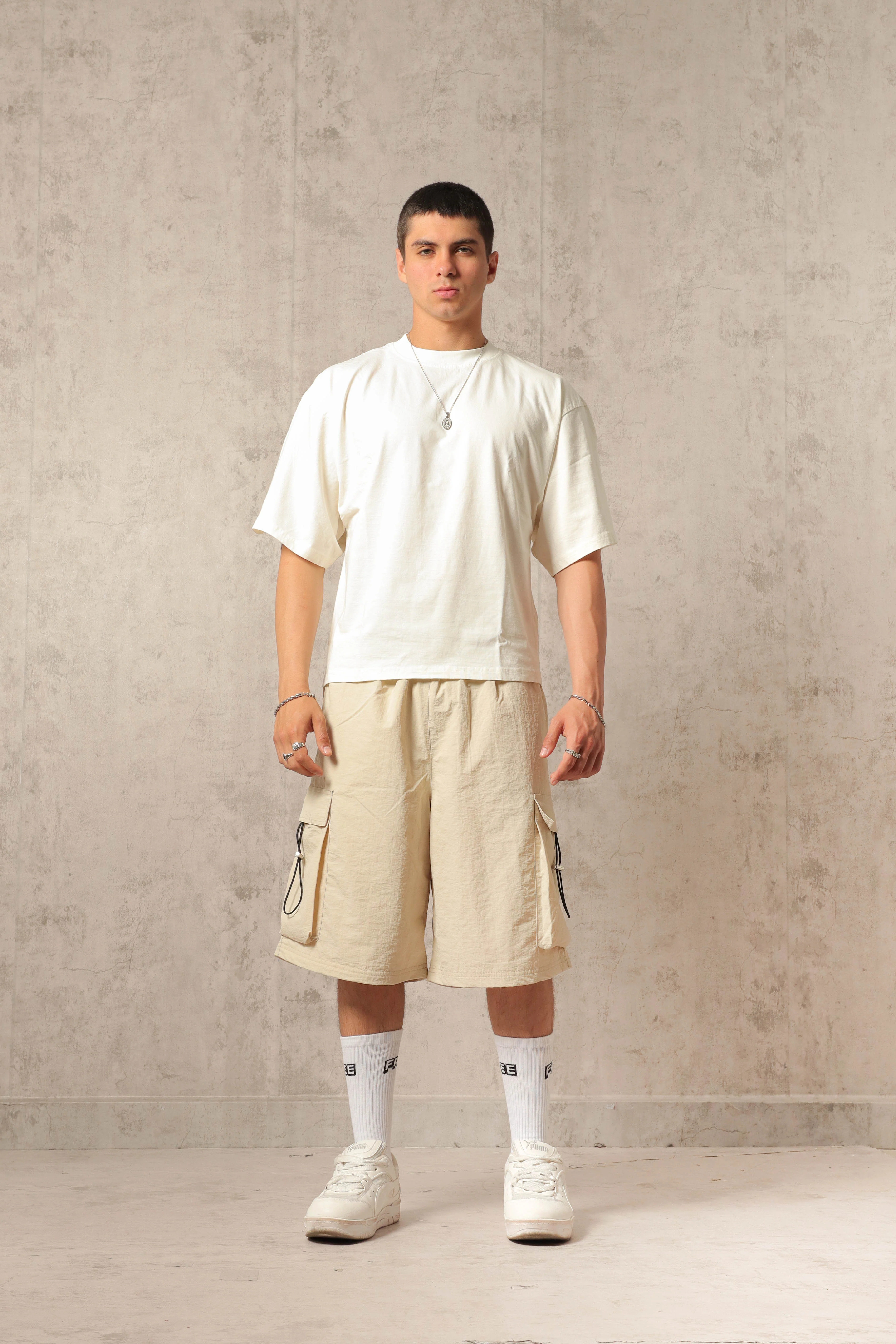 SHORT PARACHUTE CARGO HUESO - Image 5