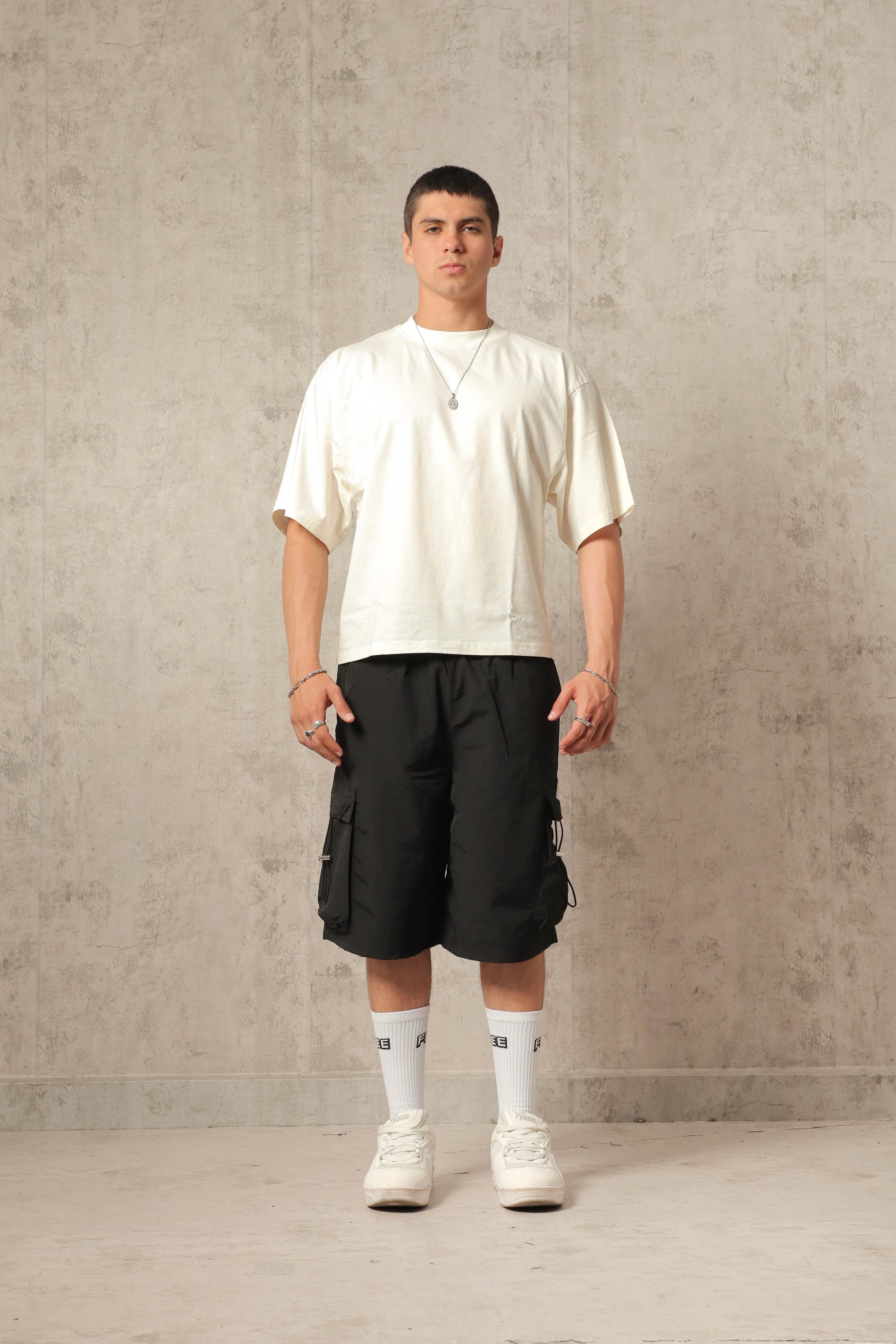 SHORT PARACHUTE CARGO NEGRO - Image 6